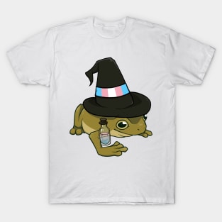 Transgender Pride Witch Frog T-Shirt